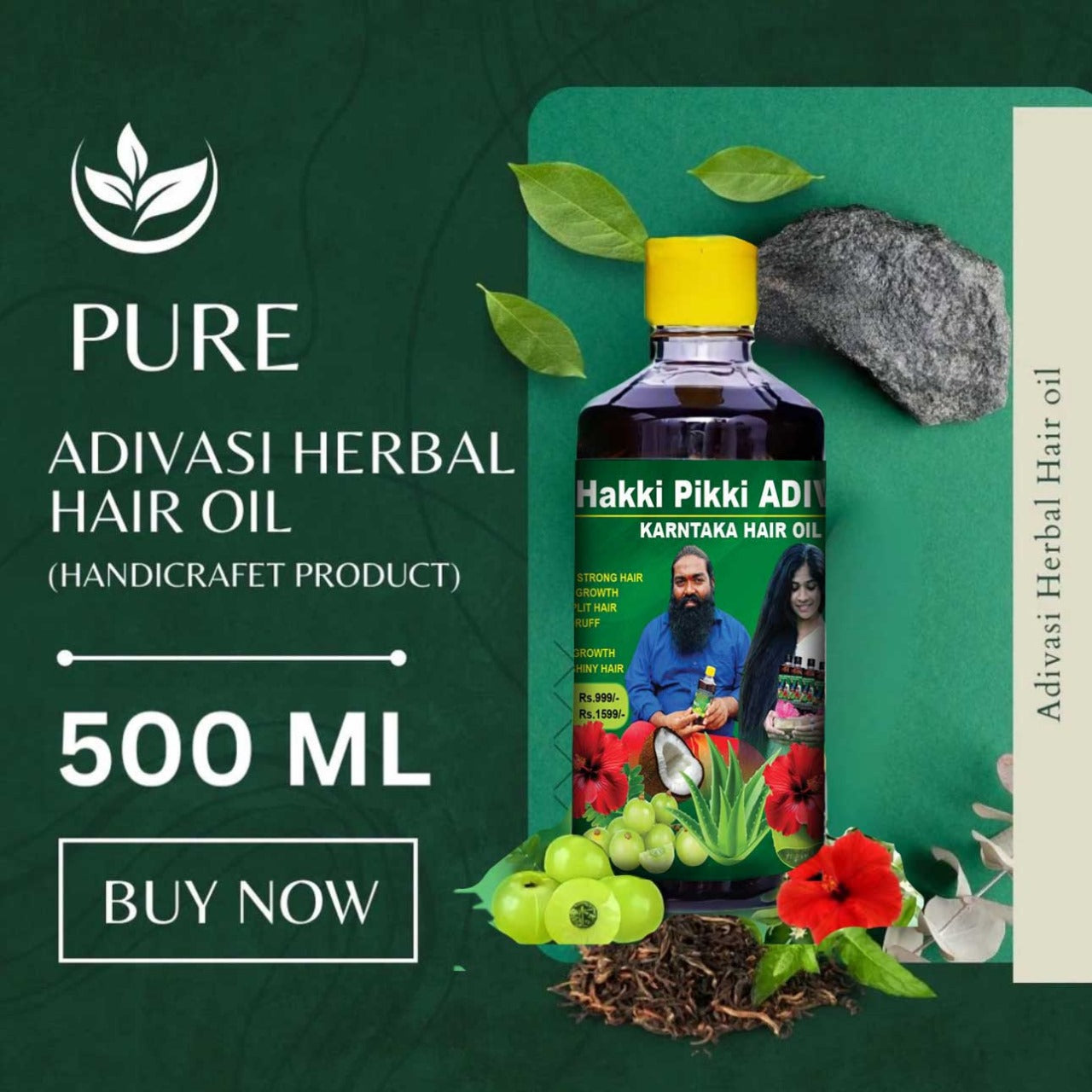 ADIVASI HAKKI PIKKI HAIR OIL