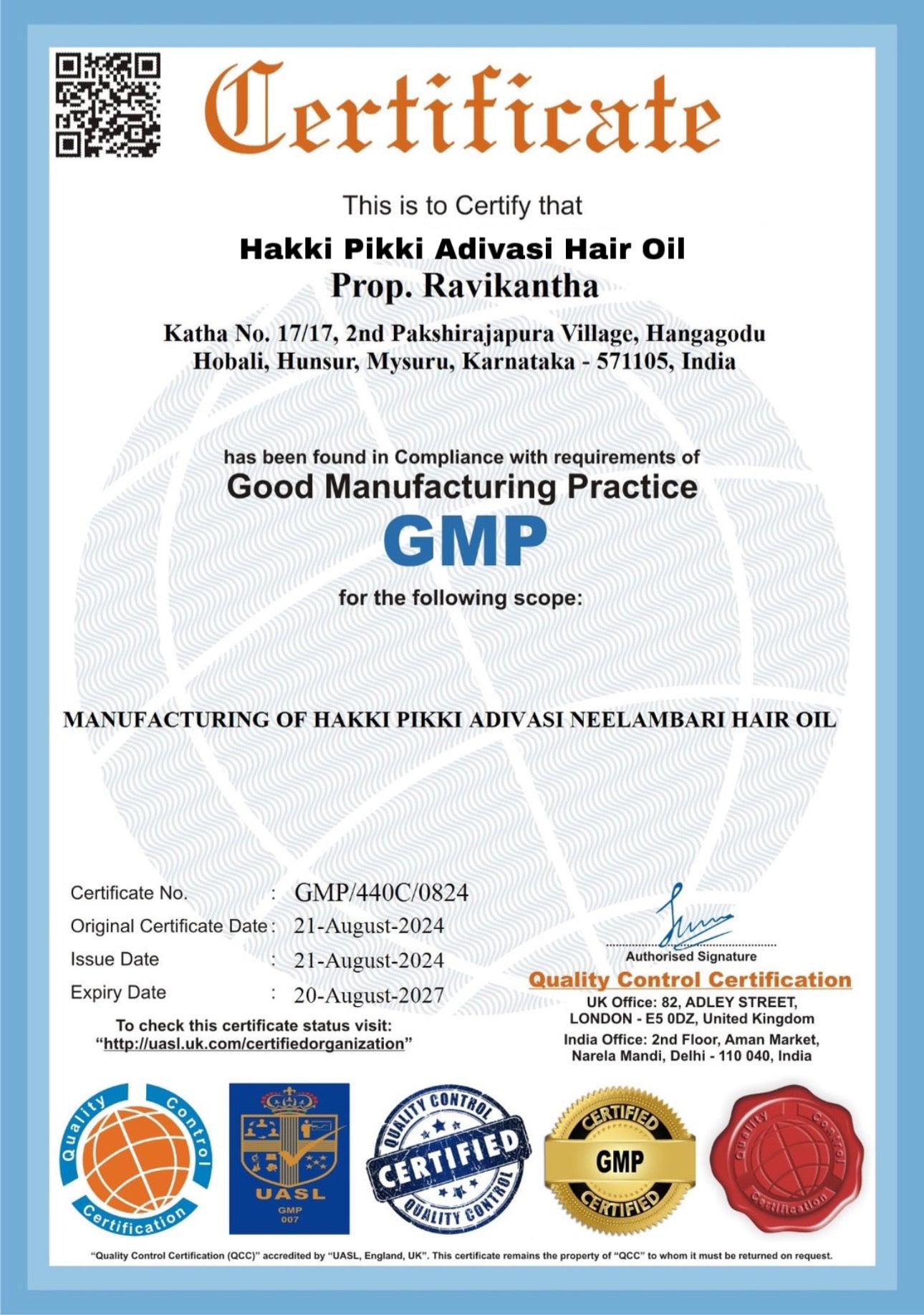 ADIVASI HAKKI PIKKI HAIR OIL